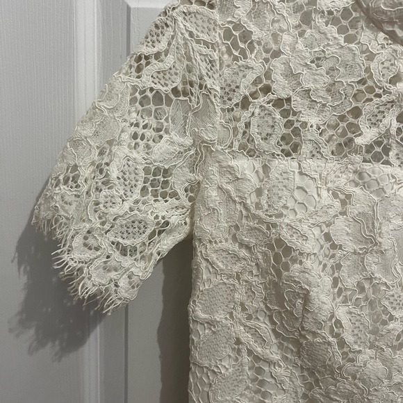 Alexis Open Back Lace Romper - Small - Picture 3 of 7